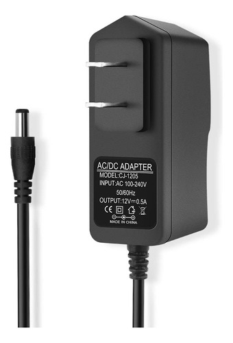 Adaptador De Fuente De Alimentacin Dc 12v 0.5a 500ma, 6w Mxi