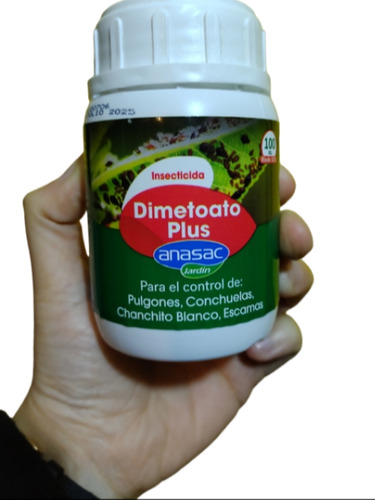 Dimetoato Plus Para El Control De Plagas En Jardín 100cc