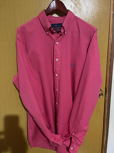 Camisa Ralph Lauren P/caballero T-lt Color Rojo, Algodón