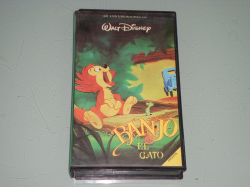 Banjo - El Gato Bagabundo -walt Disney- Vhs En Español