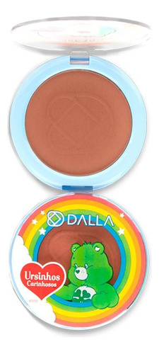 Blush Compacto Terra Do Carinho Ursinhos Carinhos Tom da maquiagem Ursinho Boa Sorte