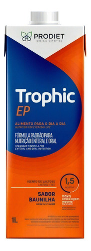 Trophic Ep  - 1 Litro . 1,5 Kcal/ml