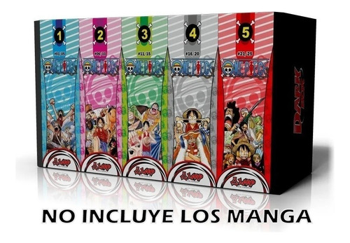 Estuche Mangabox X10 One Piece Ivrea Random C