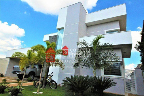 Imagem 2 de 30 de Casa Com 3 Dormitórios À Venda, 309 M² Por R$ 2.000.000,00 - Condomínio Villa Lobos - Paulínia/sp - Ca0801