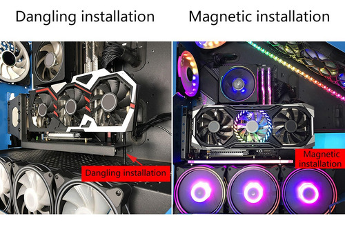 Soporte Vertical D Base Gpu Con Rtx3060 3070 3090