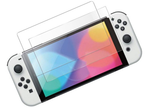 Vidrio Templado Protector Compatible Co Nintendo Switch Oled