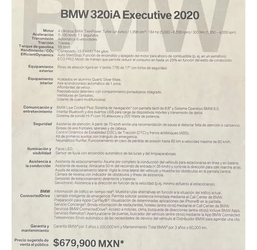 Bmw Serie 3 320i 2.0turbo