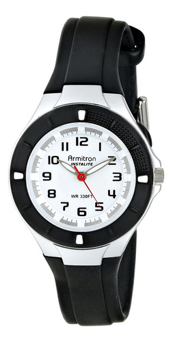 Reloj Mujer Armitron 25-6416blk Cuarzo Pulso Negro En