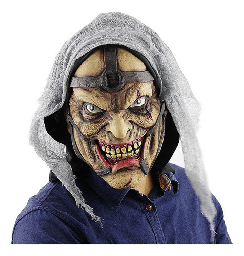 Máscara Monstruo Chulo Halloween Disfraz De Terror De Látex