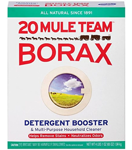 20 Mule Team Borax Laundry Booster 65oz Paquete De 4