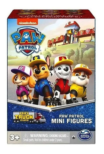 Paw Patrol Mini Figuras Big Truck Muñeco Sorpresa 17711rk