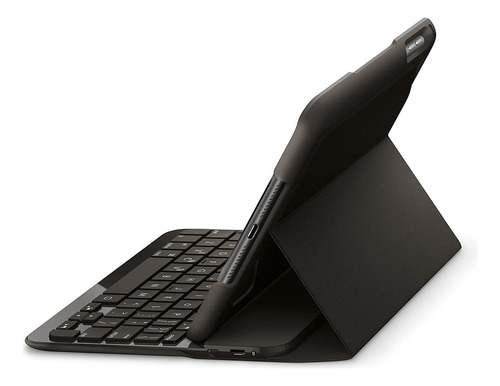 Funda Con Teclado Para iPad Mini 4 Logitech Focus Negro