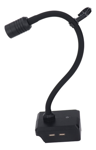 Lámpara Led De Trabajo Inalámbrica Con Cuello De Cisne, 3 Mo