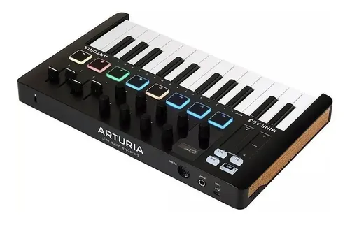 Arturia Minilab 25 Black Teclado Controlador Midi Usb Loja | Frete