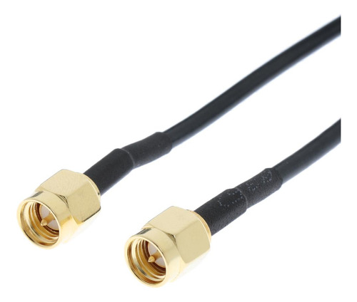 Adaptador De Extensión A Rp-sma Negro Para De Enrutador, 20