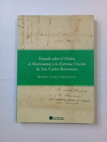 Tratado Sobre El Orden / Matrimonio / San Carlos Borromeo