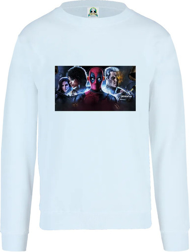 Sudadera Sueter Deadpool Pelicula Mod. 0021 Elige Color Ld