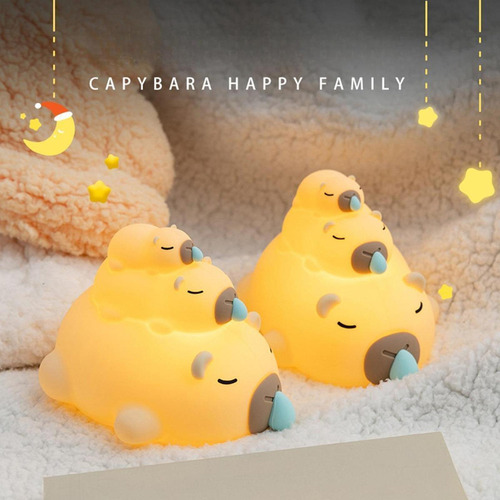 A Capybara Night Light Lámpara De Noche De Lámpara Ideal 3