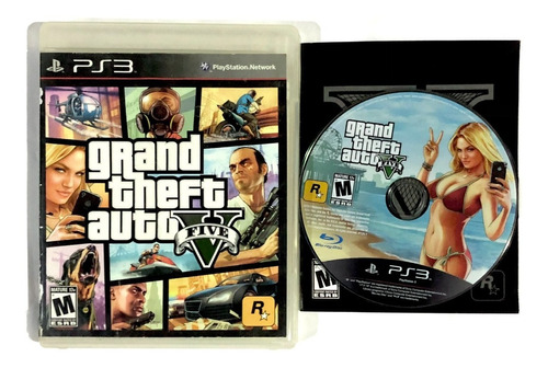 Grand Theft Auto 5 - Juego Original Para Playstation 3
