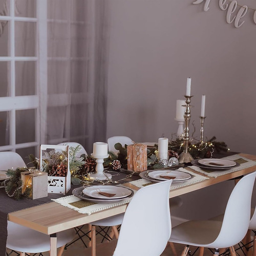 Manteles Individuales Para Mesa, 6 Pcs Mantel Individual