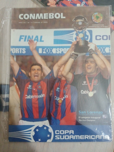 Revistas Conmebol San Lorenzo Campeón Mercosur Y Sudamerican