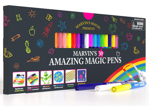 Marvins Magic Nuevo X 30 Increíbles Bolígrafos Mágicos Arte