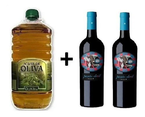 Aceite De Oliva Tradicional Olivi 5l + Vino Mairena Ocasión 