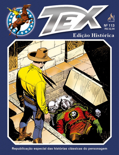 Tex edição histórica Nº 113, de Bonelli, Gian Luigi. Editora Edições Mythos Eireli, capa mole em português, 2015