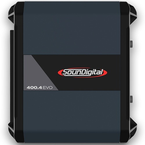 Imagen 1 de 2 de Amplificador para autos, pickups & suv SounDigital EVO 4.0 400.4 EVO 4.0 clase D con 4 canales y 400W