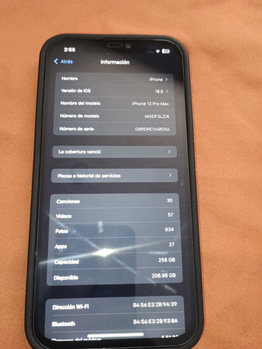 Apple Iphone 12 Pro Max (256 Gb) - Azul Pacífico Azul Marino