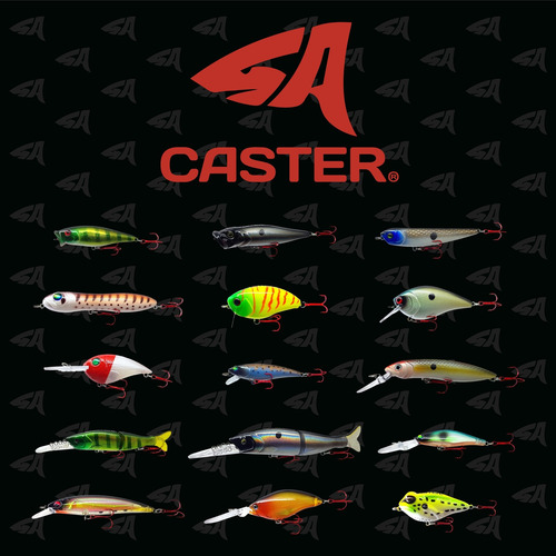 Imagen 3 de 3 de Señuelo Caster Shoal 6,2cm 14gr Lipless 3d Hundimiento M01