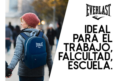 Imagen 8 de 10 de Mochila Everlast Militar Liviana Deporte Diseño Nuevo Tsr!!!