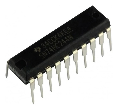 Kit 5 Unidades Circuito Integrado Ci 74hc244 - Buffer