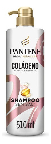 Shampoo Colágeno Hidrata E Resgata 510ml Pantene