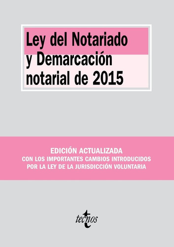 Libro Ley Del Notariado Y Demarcaciã³n Notarial De 2015 -...