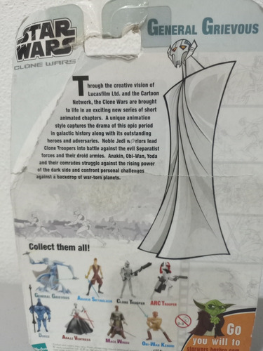 Star Wars Clone Wars General Grievous Cartoon Network 2005