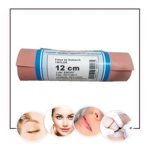 Faixa Smarch Taylor 12cmx2m Pele Treinamento Micro Extra Fin