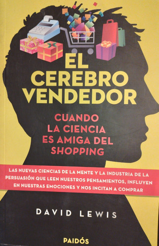 David Lewis - El Cerebro Vendedor - Paidós - Nuevo !