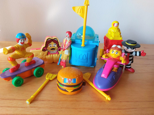 Juguete Retro Mc Donalds Vintage Ronald Grimace Lote (Usado)