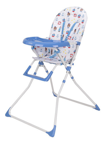 Cosco Silla Periquera Alta Fruits Azul Simple Fold