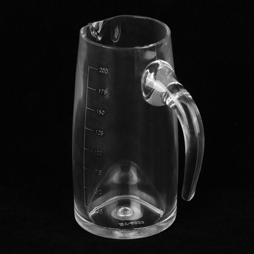 Jarra De Agua Acrílica Transparente De 200 Ml