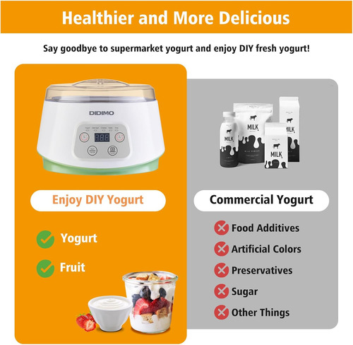 Maquina De Yogur, Maquina De Yogur Griego Con Control De ...
