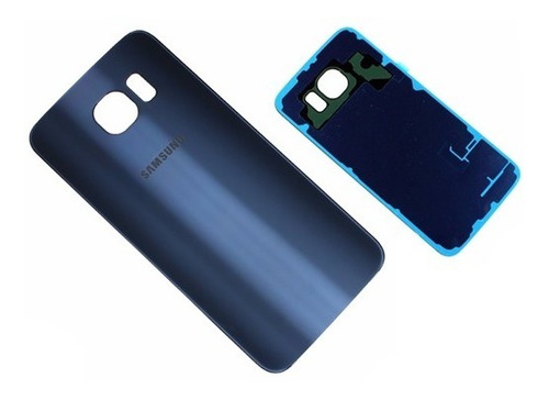 Tapa Batería Trasera Gloss Azul Zafiro Galaxy S6 Flat G920