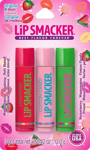 Lip Smacker Original & Best Lip Balm Trio