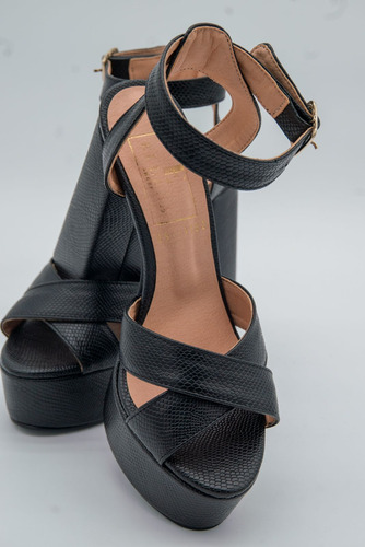 Sandalia De Tacón Con Plataforma 14 Cm Para Mujer
