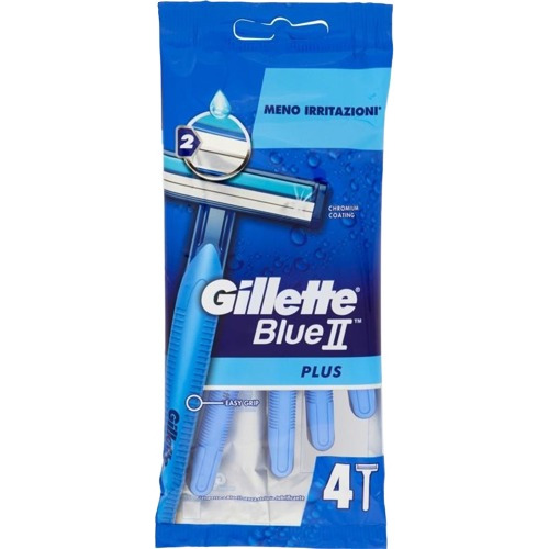 Pack 4 Afeitadora Gillette Plus 2 Desechable Original Usa