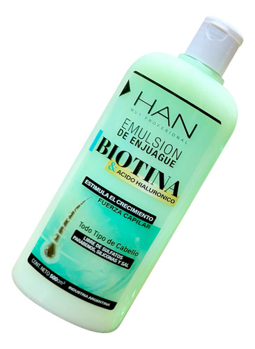 Han Acondicionador Biotina- Ac Hialuronico Fuerza Capilar X3