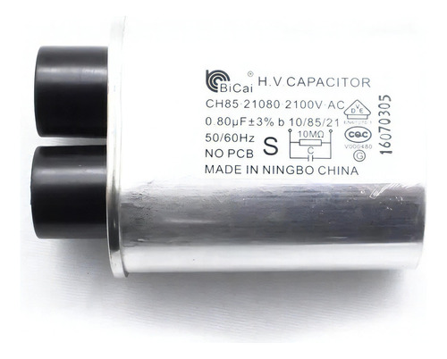 Capacitor 0.80uf 2100vac Alta W10160037