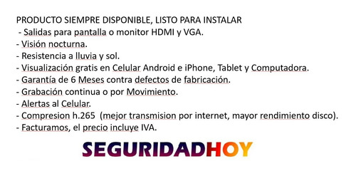 Kit Cctv 16 Cámaras Bullet 2mp Dvr 1080p Lite Wizsense 6tb