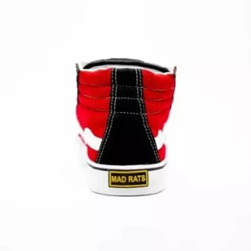 Tênis Mad Rats Hi Top - Vermelho